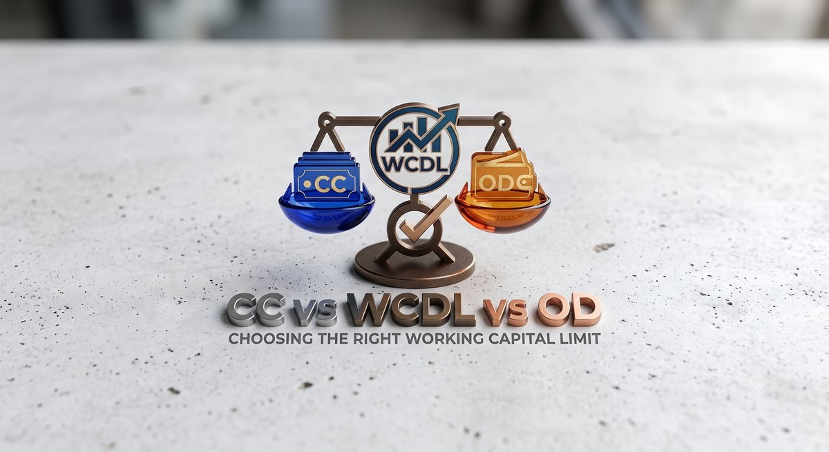 CC vs WCDL vs OD working capital limits